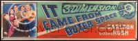 3c274 IT CAME FROM OUTER SPACE 3D paper banner '53 Ray Bradbury, classic 3-D sci-fi, super rare!