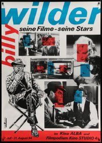 3c017 BILLY WILDER SEINE FILME - SEINE STARS Swiss '94 Marilyn Monroe, Jack Lemmon, Sunset Blvd!