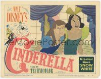 3d101 CINDERELLA LC #8 '50 c/u of the evil step-sisters at the ball, Walt Disney classic cartoon!