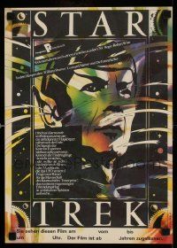 3g204 STAR TREK East German 11x16 '85 art of Leonard Nimoy as Mr. Spock by Schulz Ilabowski!