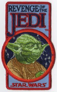 3h442 RETURN OF THE JEDI patch '90s George Lucas classic, Revenge of the Jedi, Yoda!