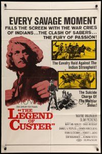 3j508 LEGEND OF CUSTER 1sh '67 Wayne Maunder leads the cavalry raid against the Indians!