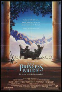 3j687 PRINCESS BRIDE 1sh '87 Rob Reiner fantasy classic as real as the feelings you feel!