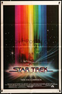 3j816 STAR TREK advance 1sh '79 Bob Peak art, Shatner, Nimoy, Khambatta, there is no comparison!