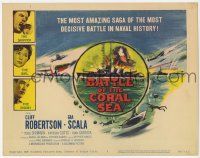 3k114 BATTLE OF THE CORAL SEA TC '59 Cliff Robertson, the most decisive battle in naval history!