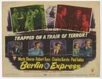 3k125 BERLIN EXPRESS TC '48 Merle Oberon & Robert Ryan, directed by Jacques Tourneur!