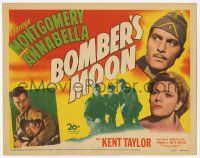 3k139 BOMBER'S MOON TC '43 George Montgomery in uniform with pretty Annabella, World War II!