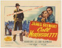 3k153 CALL NORTHSIDE 777 TC R55 James Stewart alone against a city's violence, a decade's infamy!