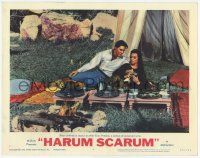 3k715 HARUM SCARUM LC #8 '65 Fran Jeffries about to offer Elvis Presley a potion of poisoned wine!