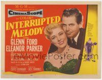 3k245 INTERRUPTED MELODY TC '55 Glenn Ford, Eleanor Parker as opera singer Marjorie Lawrence