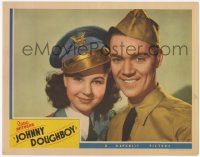 3k747 JOHNNY DOUGHBOY LC '42 best portrait of grown up Jane Withers in uniform with soldier!