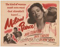 3k327 MILDRED PIERCE TC R56 Joan Crawford is the woman most men want, but shouldn't have!