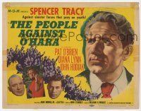 3k356 PEOPLE AGAINST O'HARA TC '51 Spencer Tracy against sinister forces that prey on youth!