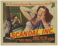 3k389 SCANDAL INC. TC '56 Robert Hutton, are the shocking Scandal Magazine stories true!