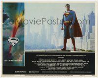 3k927 SUPERMAN LC #7 '78 Christopher Reeve in costume with Metropolis skyline in the background!