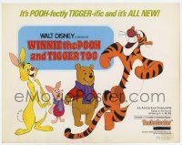 3k523 WINNIE THE POOH & TIGGER TOO TC '74 Walt Disney cartoon, characters created by A.A. Milne!