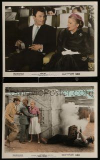 3m169 FLIGHT TO TANGIER 2 color 8x10 stills '53 great images of Joan Fontaine & Jack Palance!