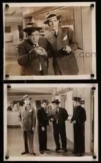 3m998 WHO DONE IT 2 8x10 stills '42 cool images of wacky Bud Abbott & Lou Costello!
