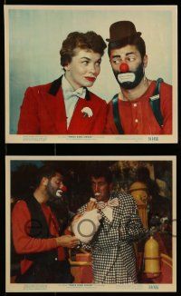 3m620 3 RING CIRCUS 9 color 8x10 stills '54 Dean Martin, Jerry Lewis as clown, Joanne Dru!