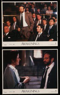 3m023 AWAKENINGS 8 8x10 mini LCs '90 directed by Penny Marshall, Robert De Niro & Robin Williams!
