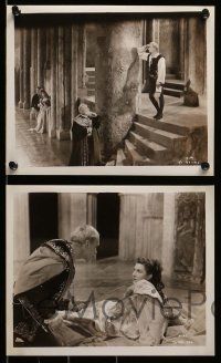 3m724 HAMLET 8 8x10 stills '49 Laurence Olivier, blonde Jean Simmons, Shakespeare!