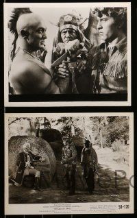 3m223 IROQUOIS TRAIL 24 8x10 stills '50 cool images of George Montgomery & Native Americans!