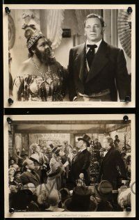 3m746 MIGHTY BARNUM 8 8x10 stills '34 images of Wallace Beery in the title role, Adolphe Menjou!