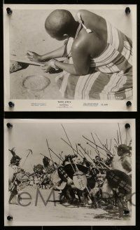 3m533 NAKED AFRICA 11 8x10 stills '57 AIP shockumentary, primitive passions unleashed!