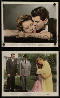 3m660 NEVER SAY GOODBYE 9 color 8x10 stills '56 cool images of Rock Hudson & Miss Cornell Borchers!