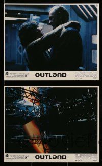 3m085 OUTLAND 8 8x10 mini LCs '81 Sean Connery is the only law on Jupiter's moon, Peter Boyle!