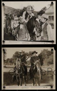 3m667 ROBBERS OF THE RANGE 9 8x10 stills R53 Tim Holt, Virginia Vale, Ray Whitley!
