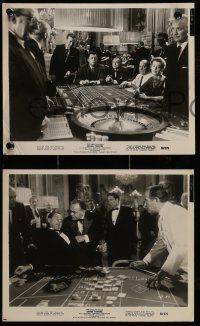 3m950 SEVEN THIEVES 3 8x10 stills '59 Edward G. Robinson, Steiger, Joan Collins, roulette gambling!