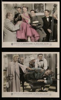 3m119 STOP YOU'RE KILLING ME 7 color 8x10 stills '53 Damon Runyon, Crawford, sexy Claire Trevor!