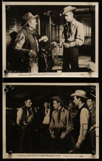 3m501 TEN WANTED MEN 12 8x10 stills '54 cowboy Randolph Scott & Jocelyn Brando, Homeier!