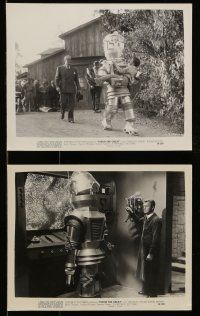 3m844 TOBOR THE GREAT 6 8x10 stills '54 great sci-fi images, four with man-made funky robot!