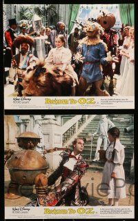 3m093 RETURN TO OZ 8 color English FOH LCs '85 Walt Disney, young Fairuza Balk as Dorothy!