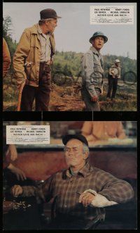 3m163 SOMETIMES A GREAT NOTION 3 color English FOH LCs '71 Paul Newman, each with Henry Fonda!