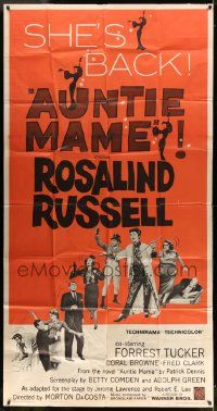 3p271 AUNTIE MAME 3sh R63 classic Rosalind Russell family comedy from play and novel!