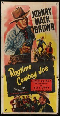 3p420 RAGTIME COWBOY JOE 3sh R47 Johnny Mack Brown, Fuzzy Knight & The Texas Rangers!