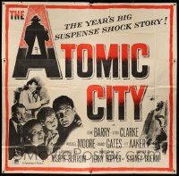 3p059 ATOMIC CITY 6sh '52 Cold War nuclear scientist Gene Barry in the big suspense shock story!