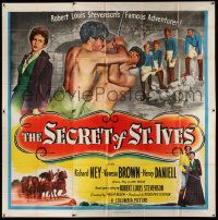 3p170 SECRET OF ST. IVES 6sh '49 Richard Ney as Robert Louis Stevenson's famous adventurer!