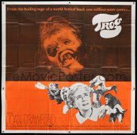 3p193 TROG int'l 6sh '70 Joan Crawford, the boiling rage of a world hurled back a million years!