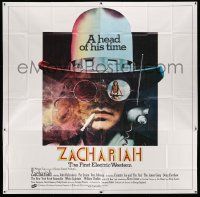 3p206 ZACHARIAH int'l 6sh '71 the first electric western, he was a head of his time, cool image!