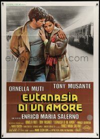 3p544 BREAK UP Italian 1p '80 Enrico Maria Salerno's Euthanasia di un amore, Ornella Muti, Musante