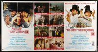 3p012 GREAT TRAIN ROBBERY 1-stop poster '79 art of Sean Connery, Sutherland & Down by Jung!