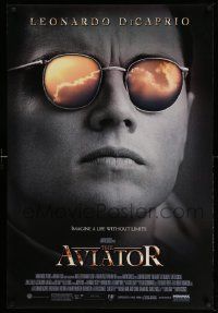 3r159 AVIATOR DS 1sh '04 Martin Scorsese directed, Leonardo DiCaprio as Howard Hughes!
