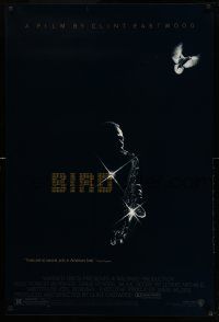 3r219 BIRD 1sh '88 directed by Clint Eastwood, biography of jazz legend Charlie Parker!