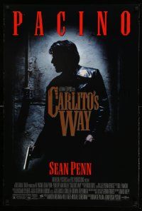 3r304 CARLITO'S WAY DS 1sh '93 Al Pacino, Sean Penn, Penelope Ann Miller, Brian De Palma!