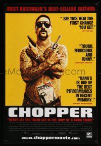 3r342 CHOPPER 1sh '00 Eric Bana as Mark Brandon 'Chopper' Read!