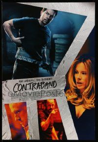 3r375 CONTRABAND DS 1sh '12 Mark Wahlberg, Kate Beckinsale, Ben Foster, Giovanni Ribisi!